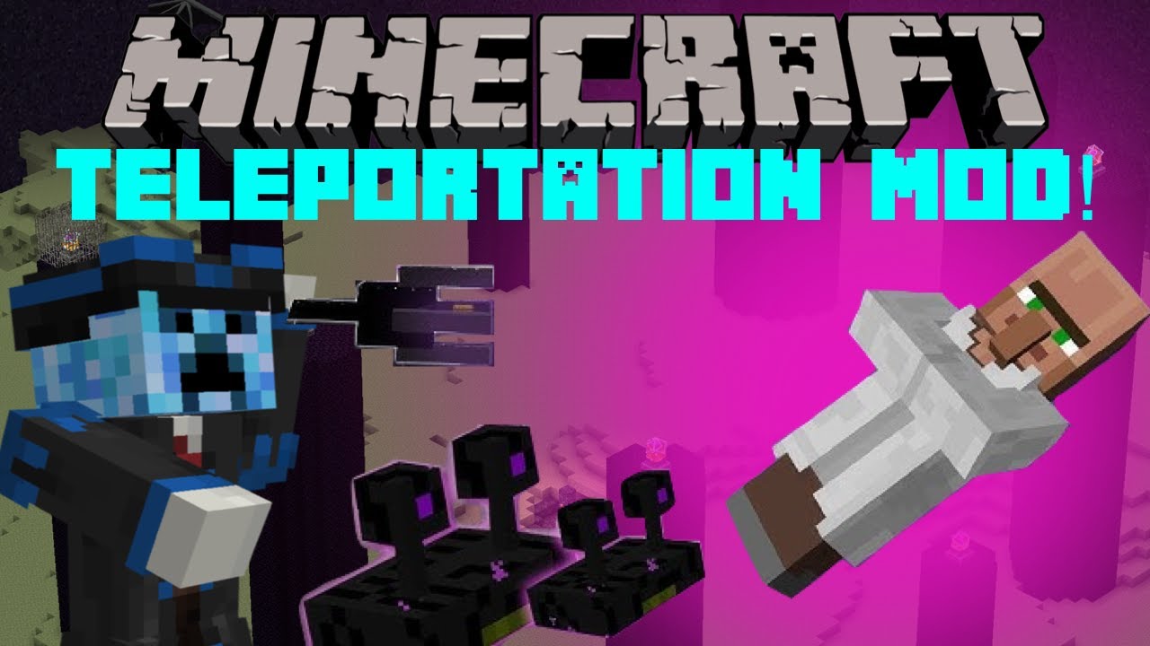 Minecraft | TELEPORTATION! (Teleport Mobs, Yourself, & Everything Else!) | Mod Showcase 1.7.10