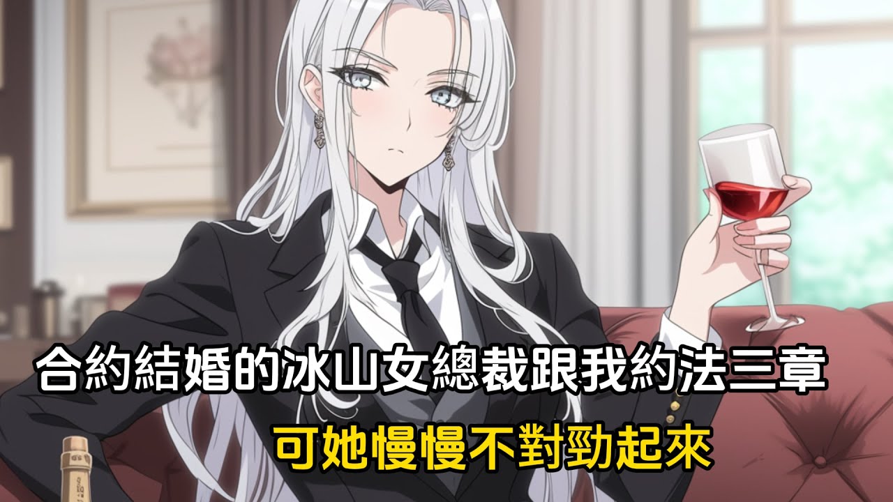 合約結婚的冰山女總裁跟我約法三章互不打擾，然而漸漸的她卻不對勁起來，不僅每天要我親親抱抱擧高高，還會半夜偷偷鑽進我被窩#戀愛 #二次元 #漫畫