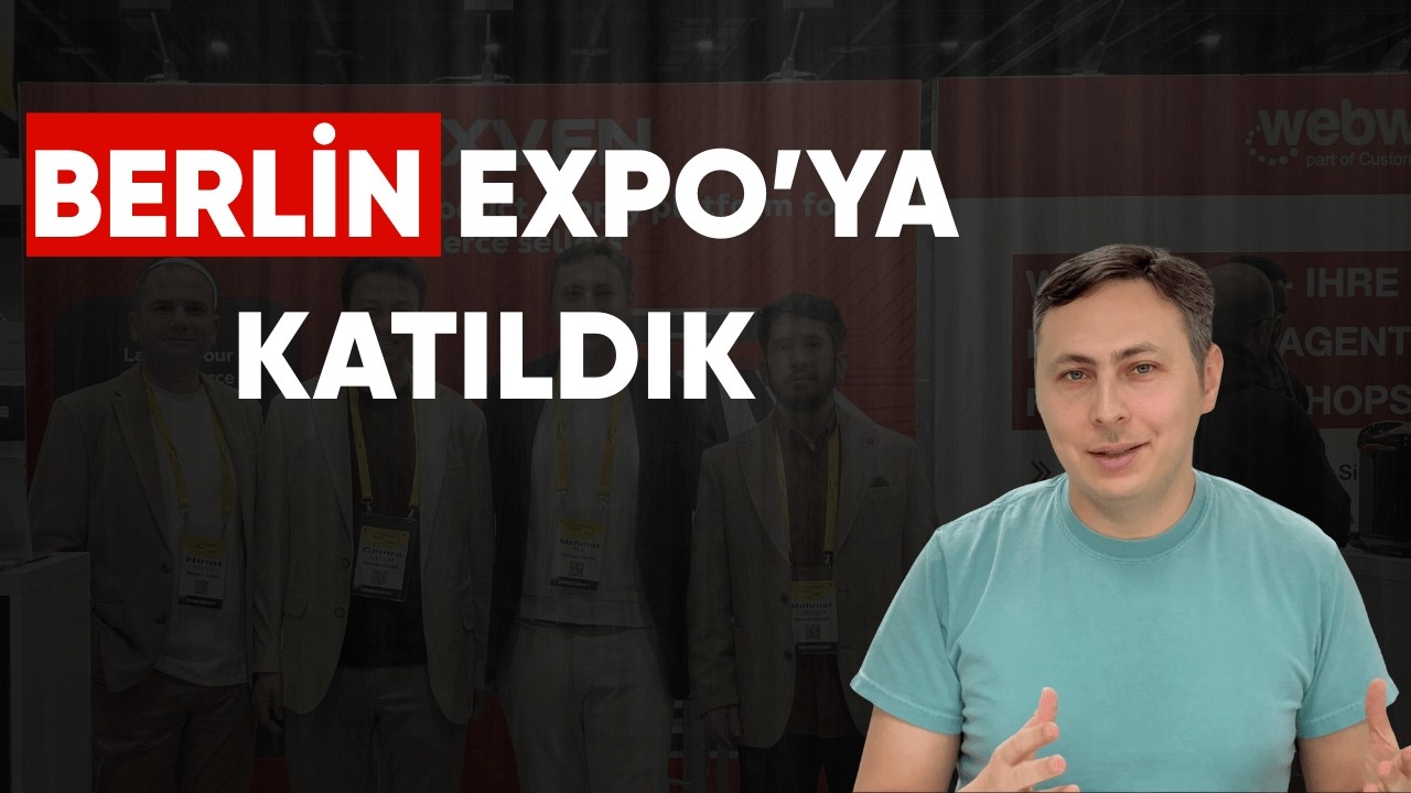 Sıfırdan UNICORN'a (Bölüm 4): Avrupa'nın Merkezindeyiz! (E-commerce Berlin Expo)