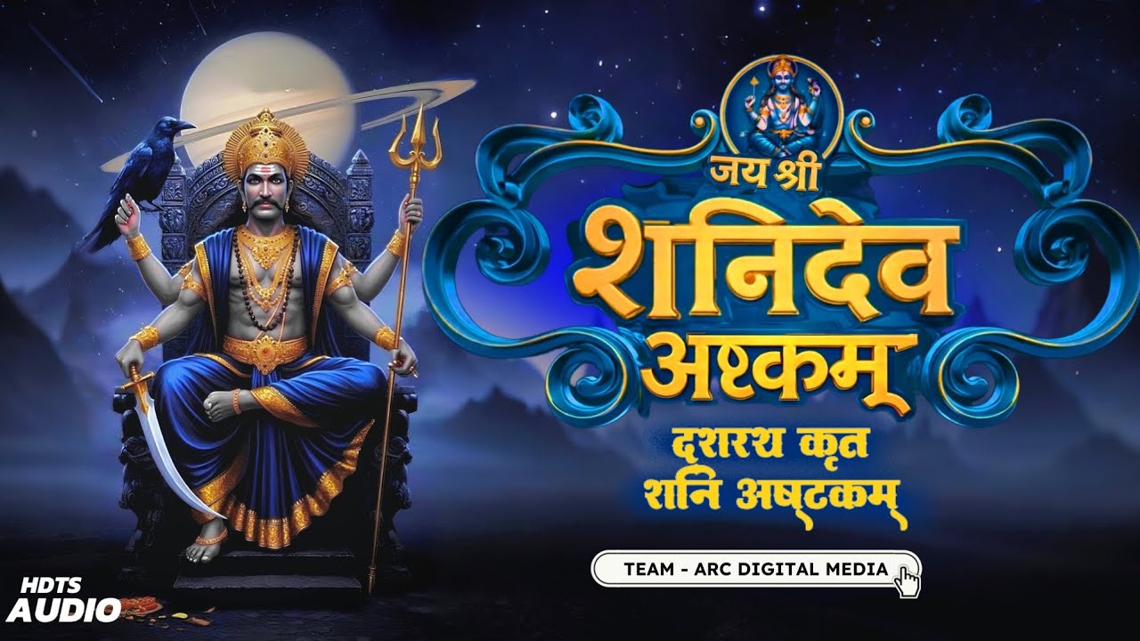 शनि देव की उग्र स्तुति 🙏 | Shani Dev Stotra (Ashtak Path) | शनि दोष, साढ़ेसाती और ढैय्या नाश मंत्र