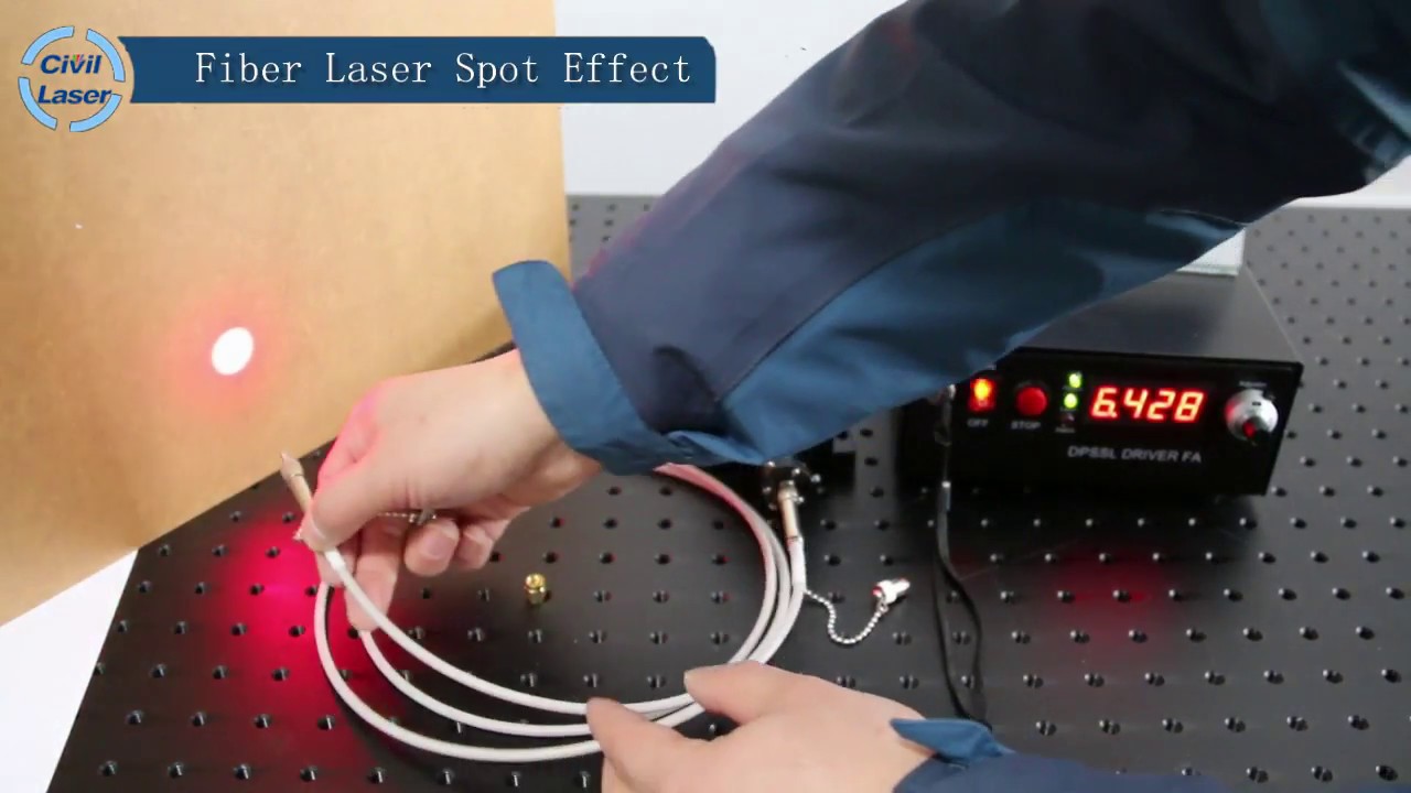 671nm 500mW red dpss laser + fiber coupled laser Customized