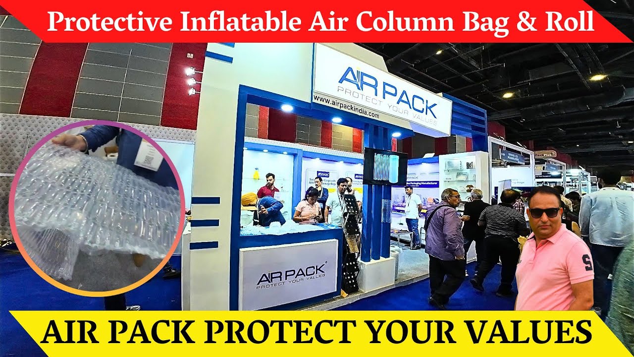 Inflatable air column bags - Packing products / Gap filler pouch packing safety - Dunnage air bags