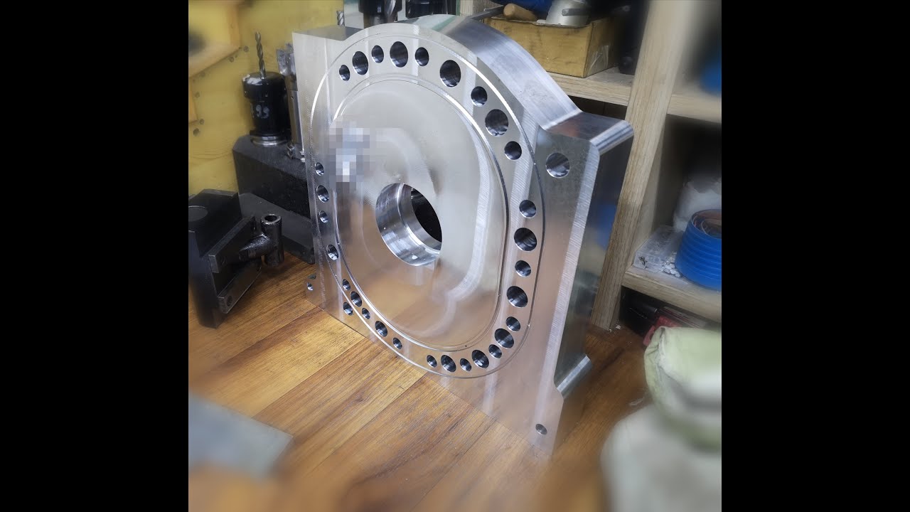 teamRocky 13B Billet Plate Prototype
