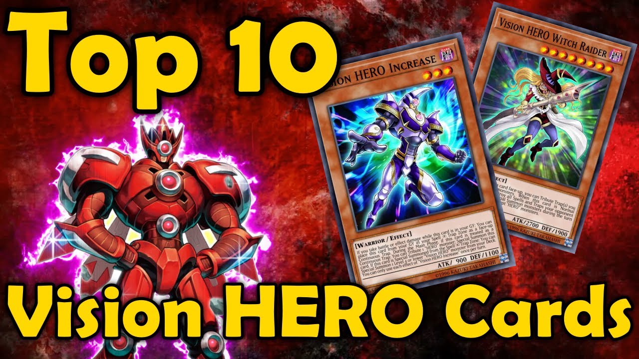Top 10 Vision HERO Cards in YuGiOh