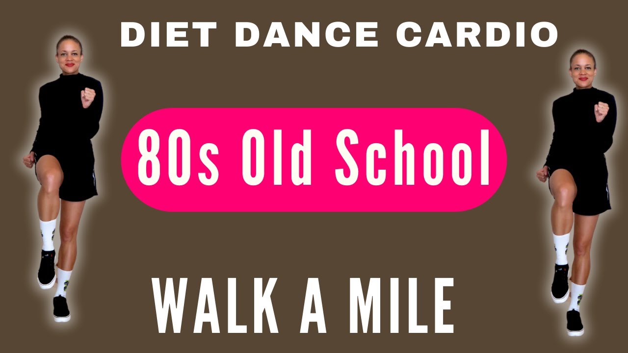 Burn Fat Walking Workout 👍 20 minute🎶 80s Disco 🎶 KNEE FRIENDLY NO JUMPING Low Impact CARDIO LISS