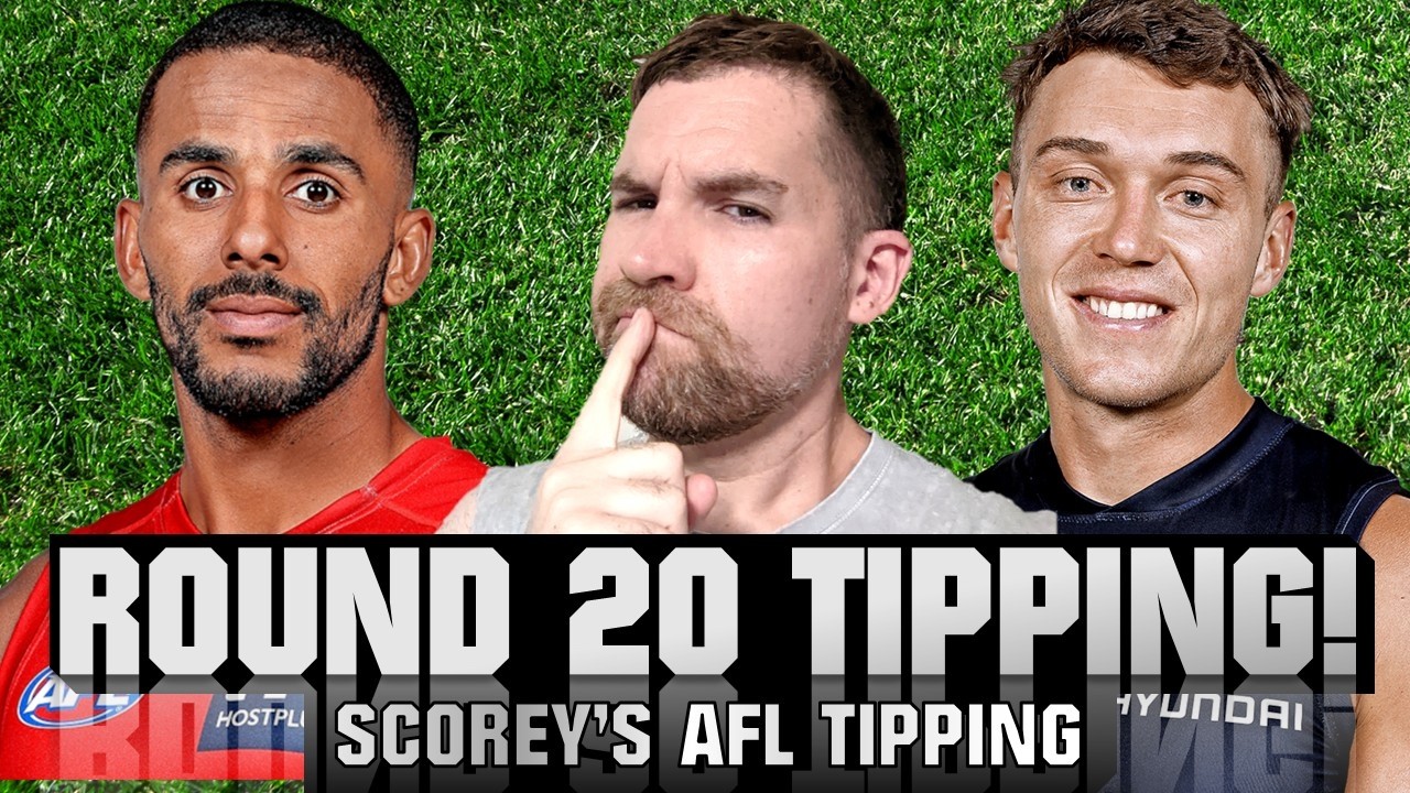 Прогнозы Scorey на AFL 2026 | 20-й тур!