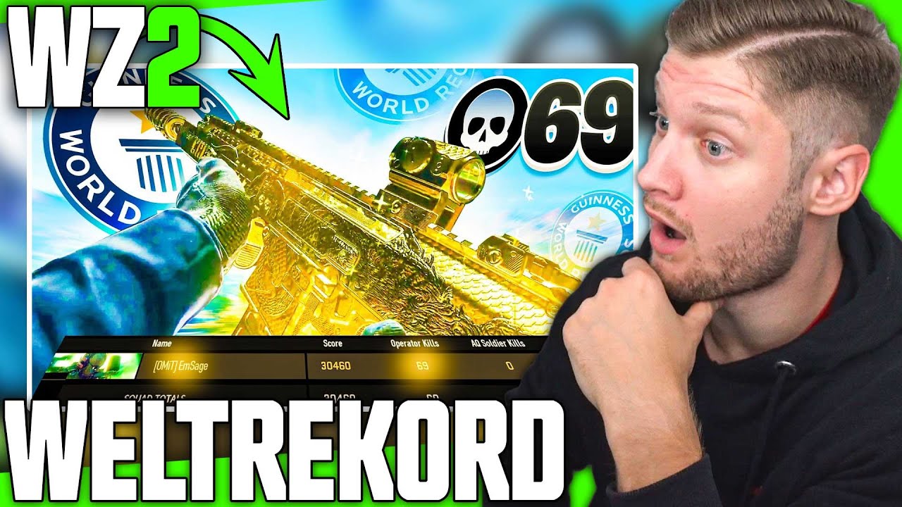 Das HEFTIGSTE GAMEPLAY ALLER ZEITEN?! 🤯 | Verrückter 69 KILL WELTREKORD in Warzone 2