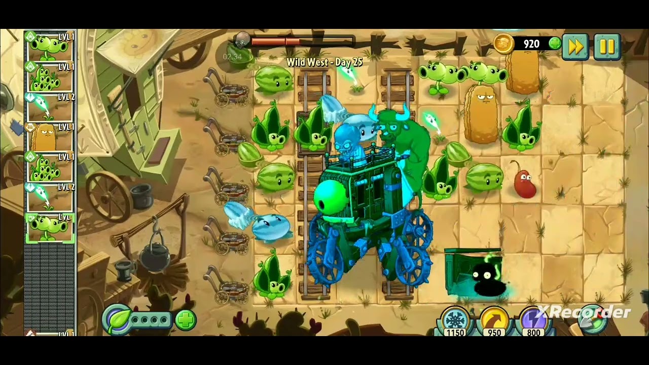 tutorial cara mengalahkan bos koboi di pvz 2