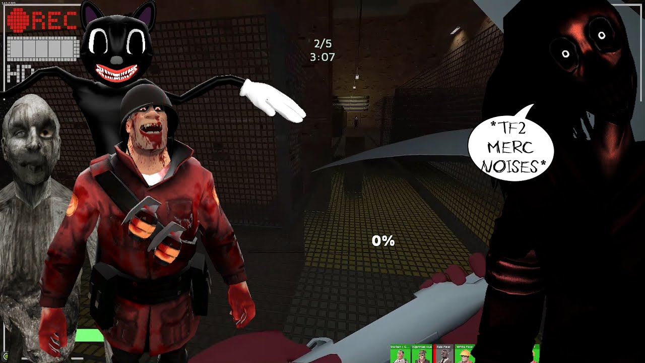 Slender Fortress - They See You, You're Dead - Boss Encounters