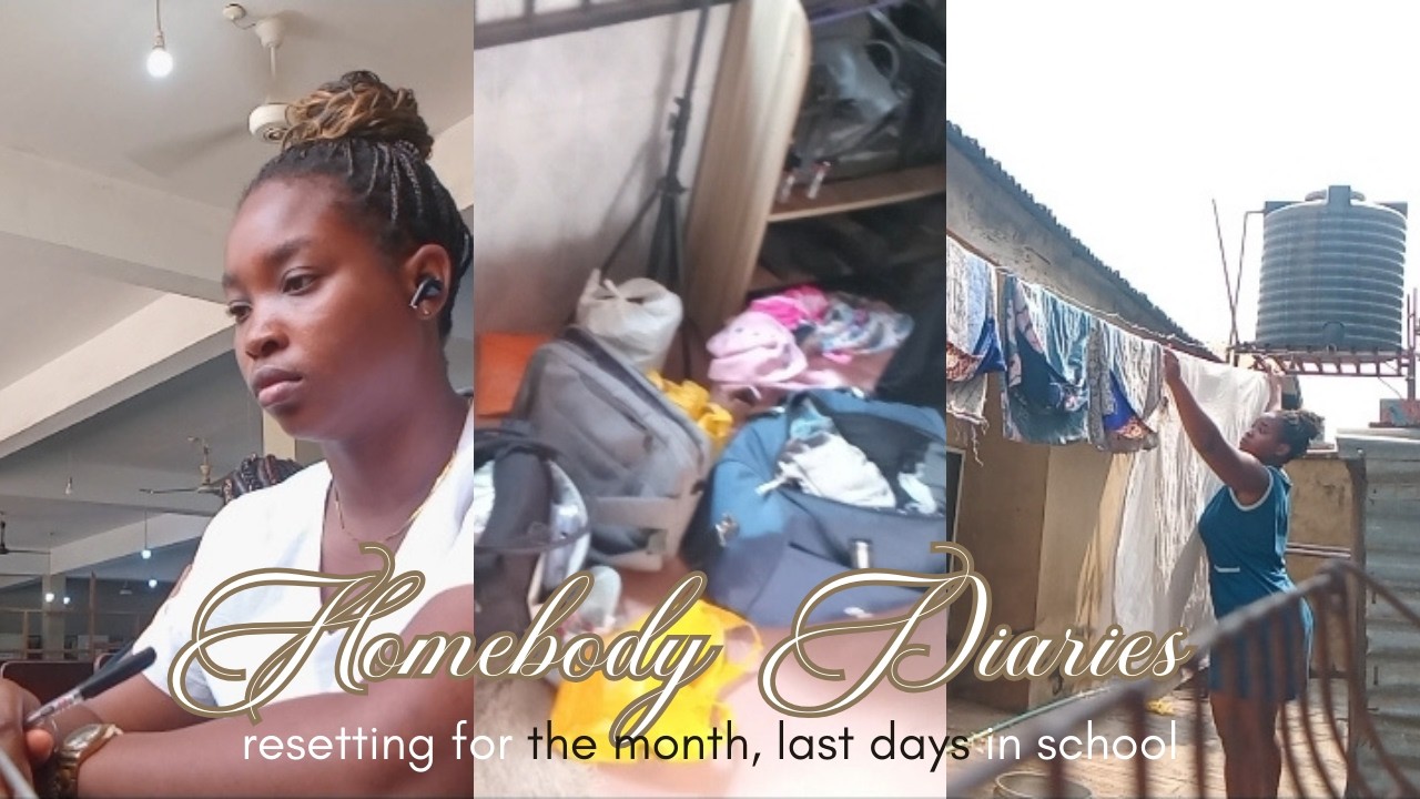 Homebody Diaries | Last Days of School, Going Home & Resetting My Life for March, Productive Vlog