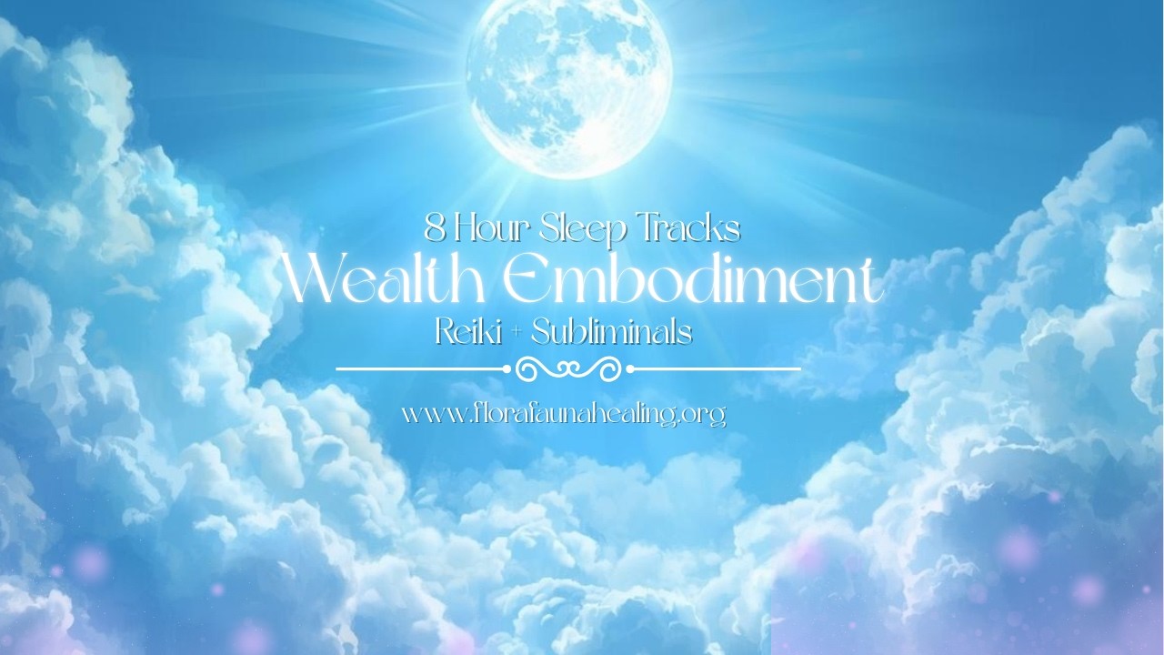 Financial Embodiment Reiki SLEEP TAPE | 8 HOURS | Build wealth while you sleep