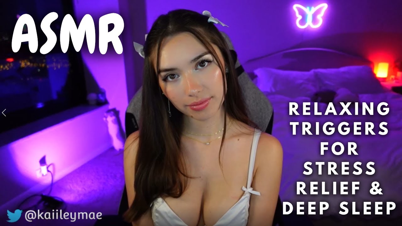 ASMR ♡ Relaxing Triggers for Stress Relief & Deep Sleep (Twitch VOD)