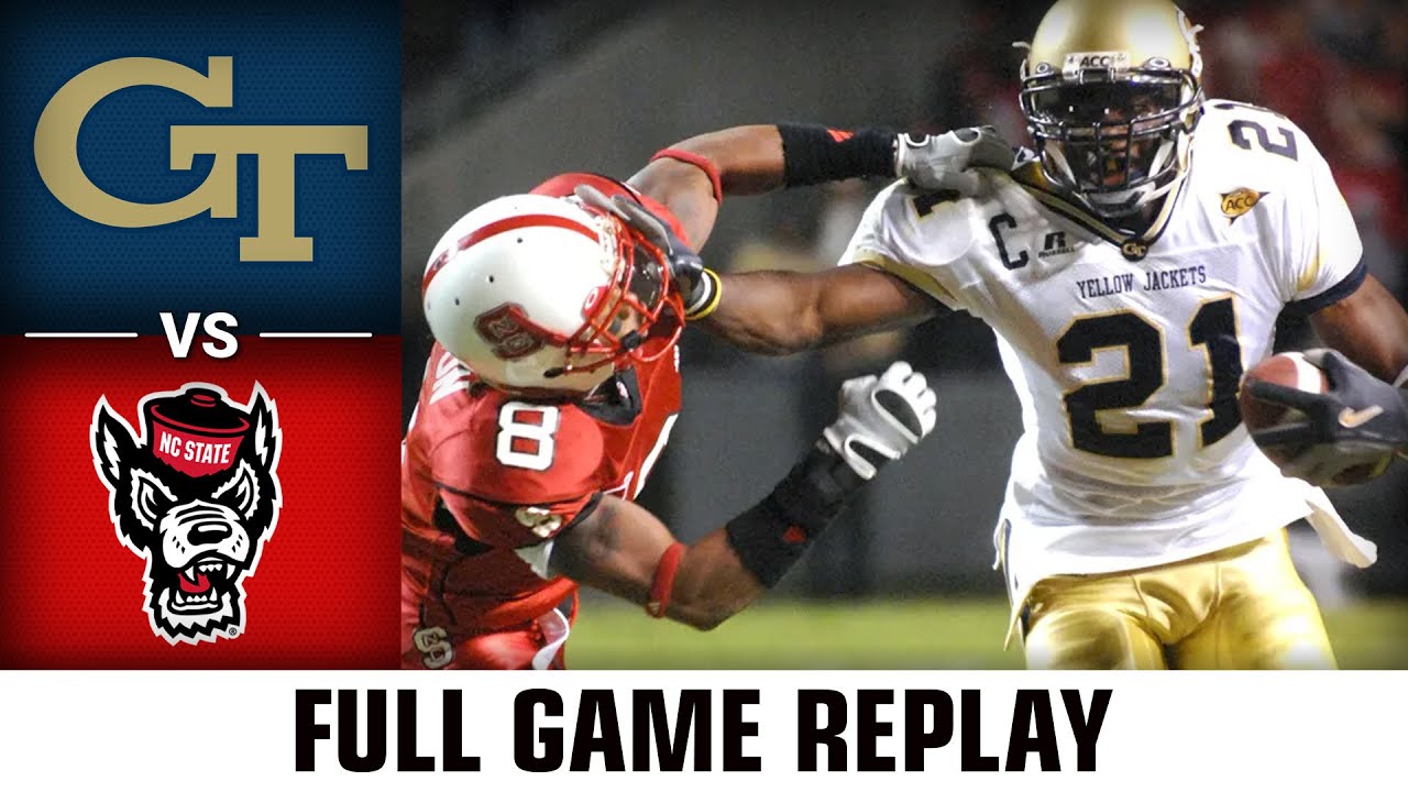 Georgia Tech Legend Calvin Johnson Goes Off Against NC State | ACC Football Classic (2006)