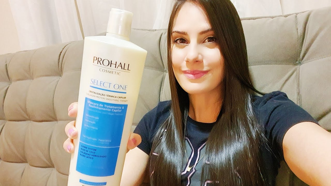 Finalmente cabelo liso e brilhoso!!! Progressiva Fácil e sem formol! SELECT ONE PROHALL