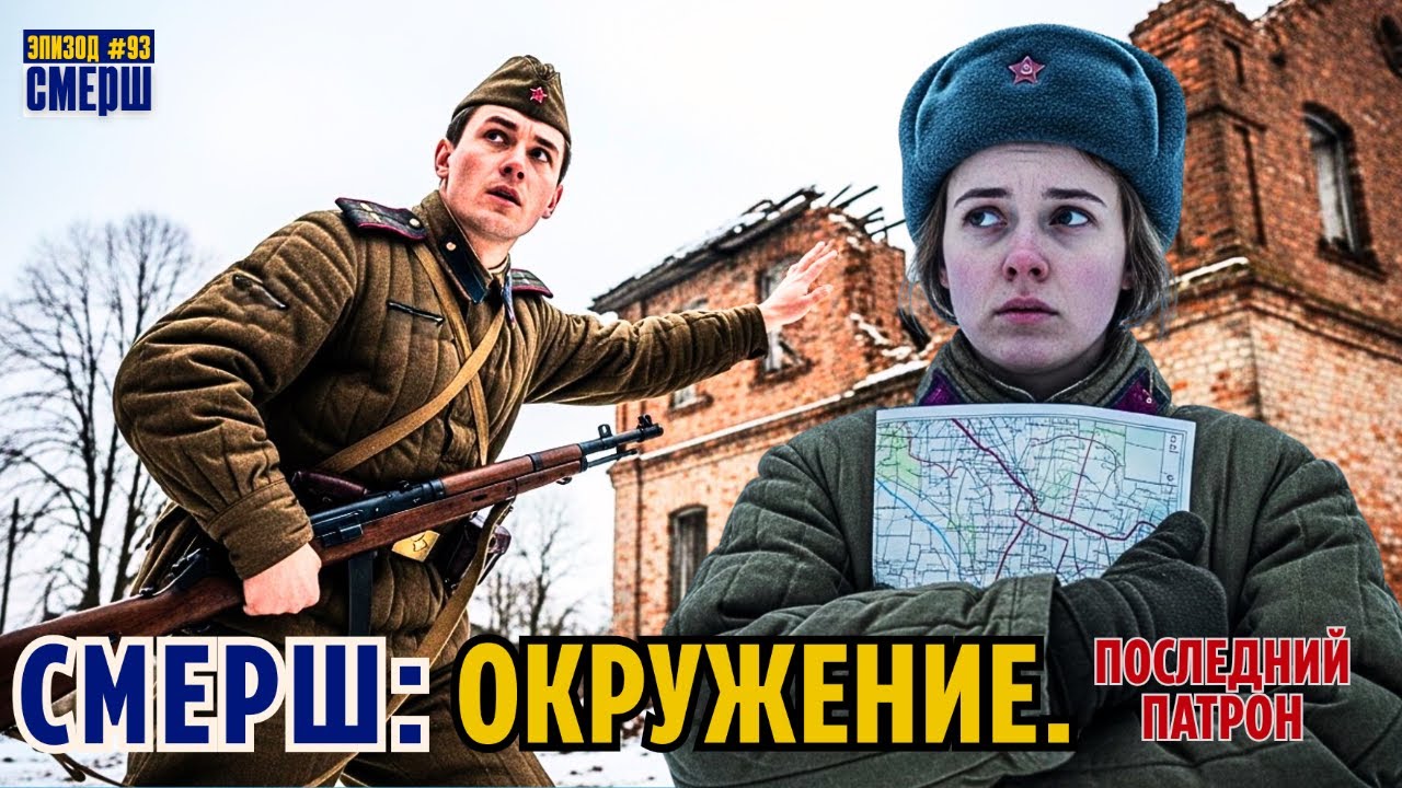 СМЕРШ: Драма РАзведки |ЭПИЗОД №93| Группа Румянцева В Немецком Окружении