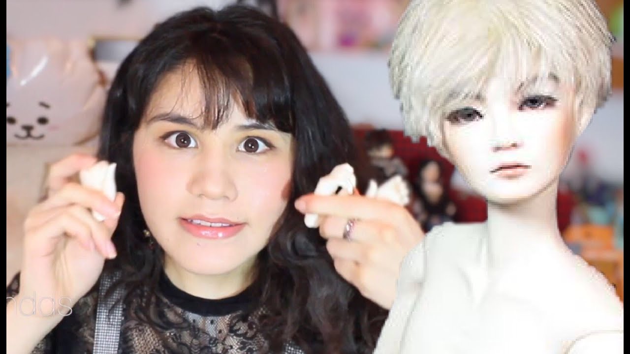 【Dolls】 My First BJD Unboxing :My OOAK Custom BJD Doll River I've been waiting loooooooong a time :)