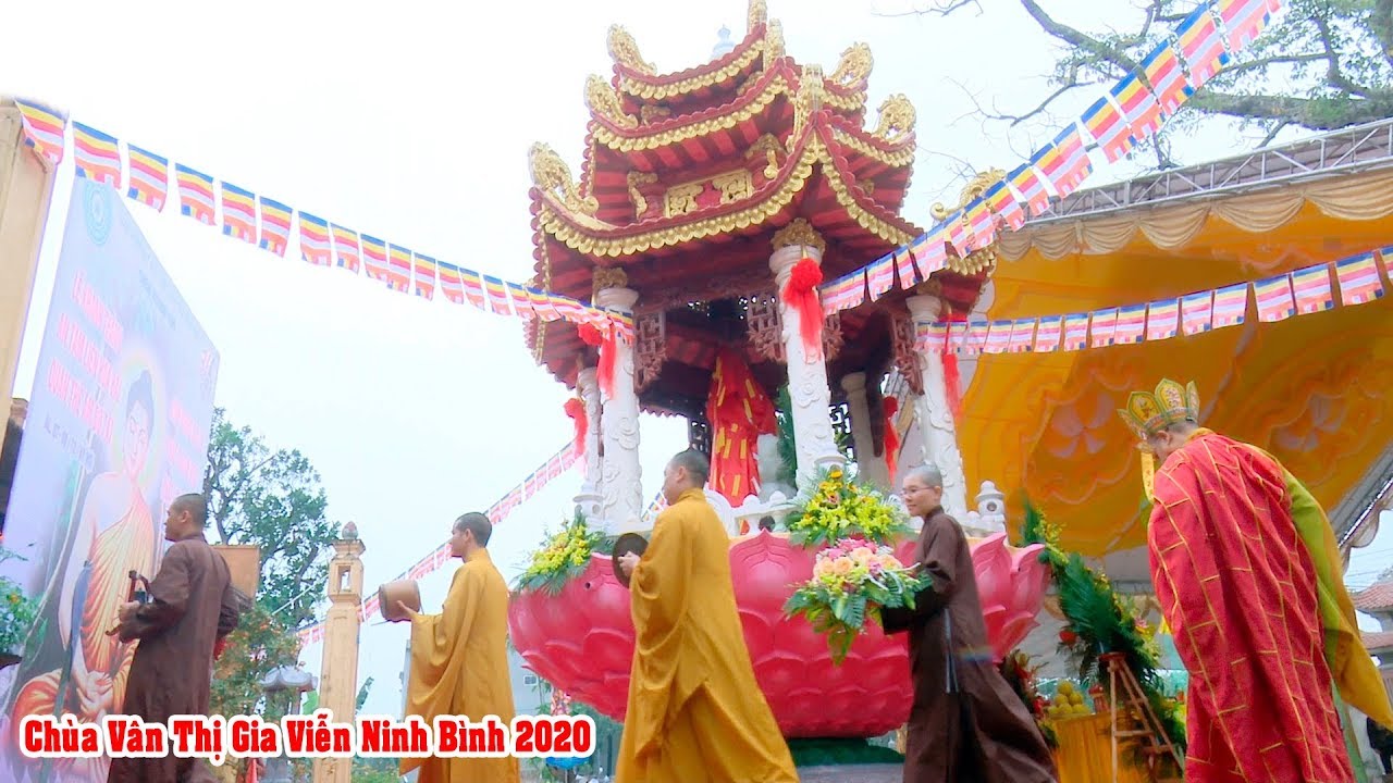 CHÙA VÂN THỊ GIA TÂN GIA VIỄN NINH BÌNH KHÁNH THÀNH LẦU QUAN ÂM 2020