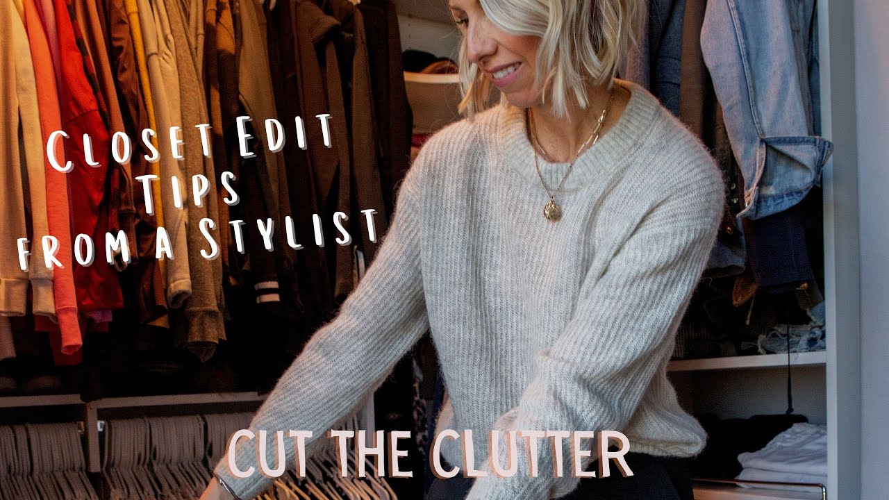 HOW TO PURGE & EDIT YOUR CLOSET *THE BEST CLOSET CLEAN OUT TIPS