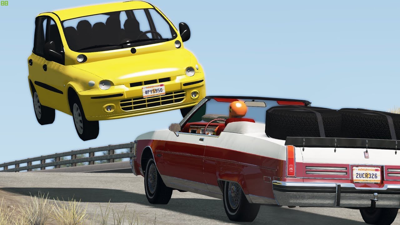Will these Cars still Drive after Crashing? #112 - BeamNG Drive | CRASHdriven