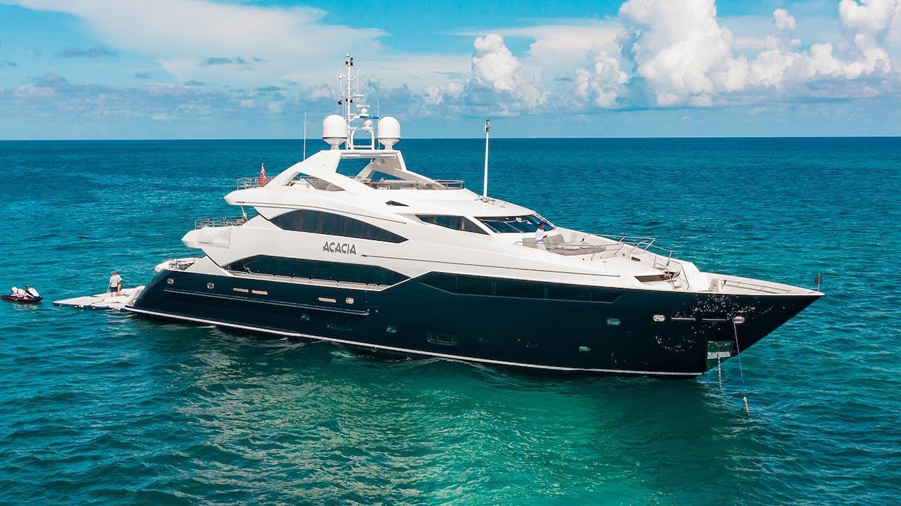 131 Прохождение яхты Sunseeker [ACACIA]