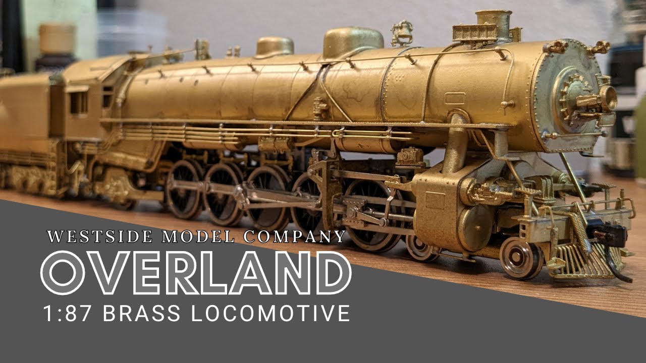 Union Pacific OVERLAND - Brass Steam 4-10-2 Locomotive
