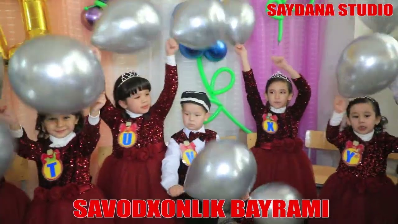 BERUNIY TUMANI 65 -MAKTABNING 1 B SINF O'QUVCHILARNING SAVODXONLIK BAYRAMI (SAYDANA STUDIO)971460051