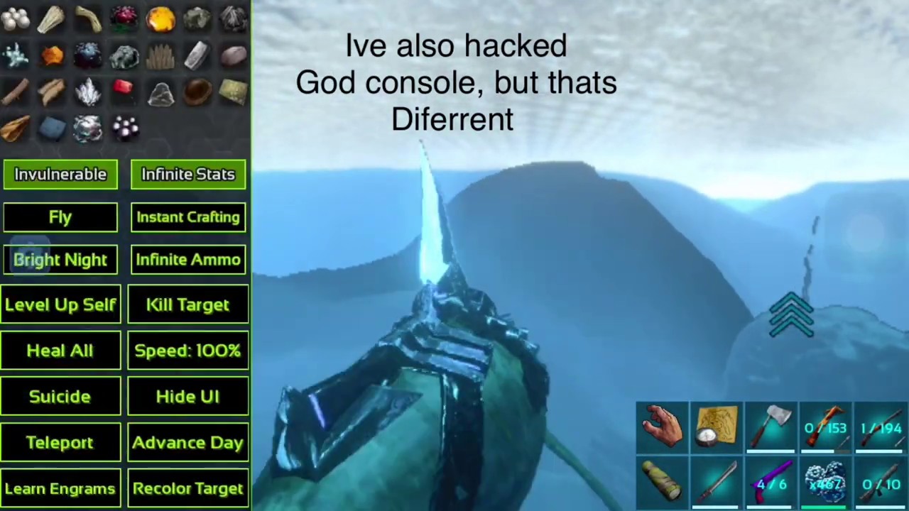 How to hack Ark Survival evolved mobile! (Infinite amber) (2021) (Jailbreak)
