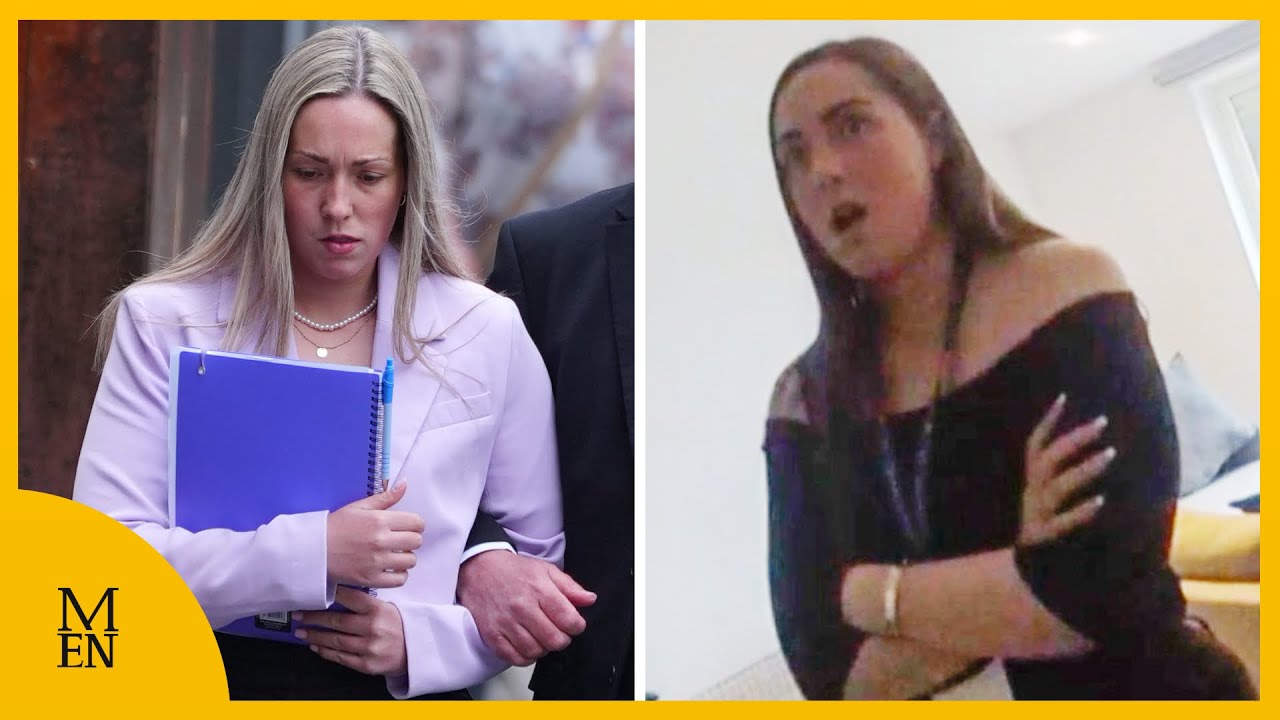 Moment Rebecca Joynes is arrested after having sex with pupils