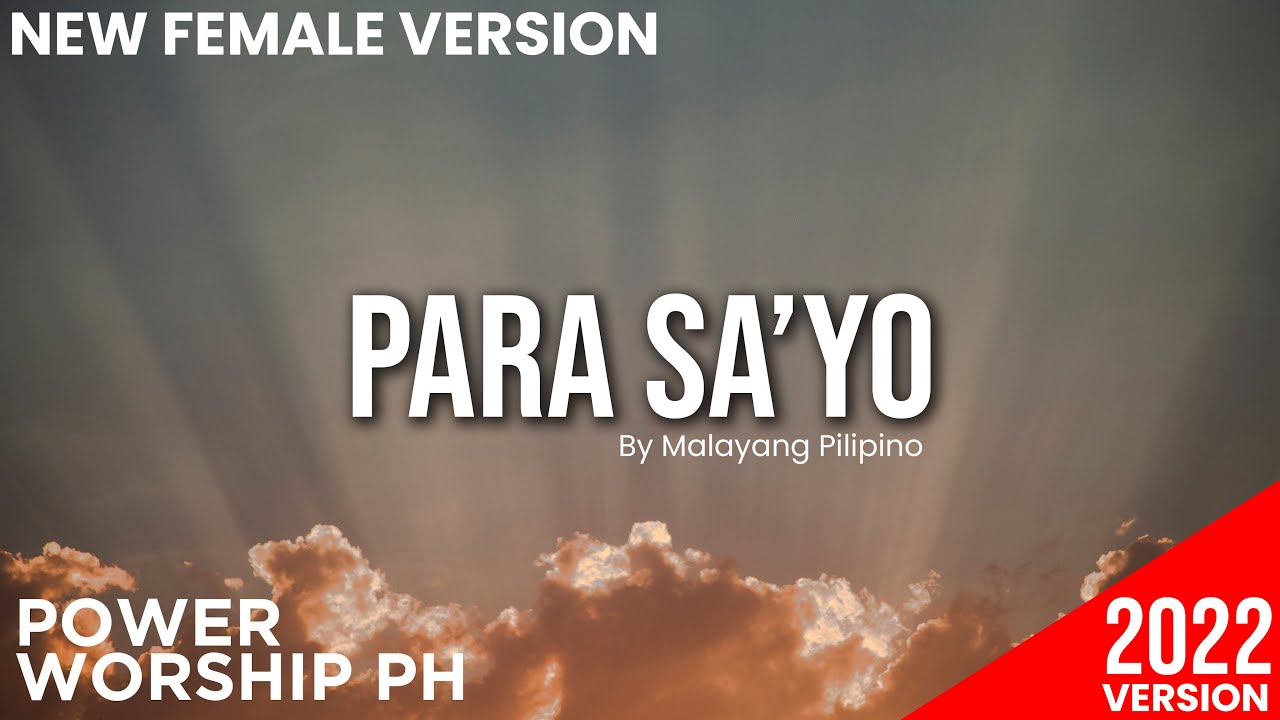 Para Sa'yo | Malayang Pilipino | by Micah Joy Epistola