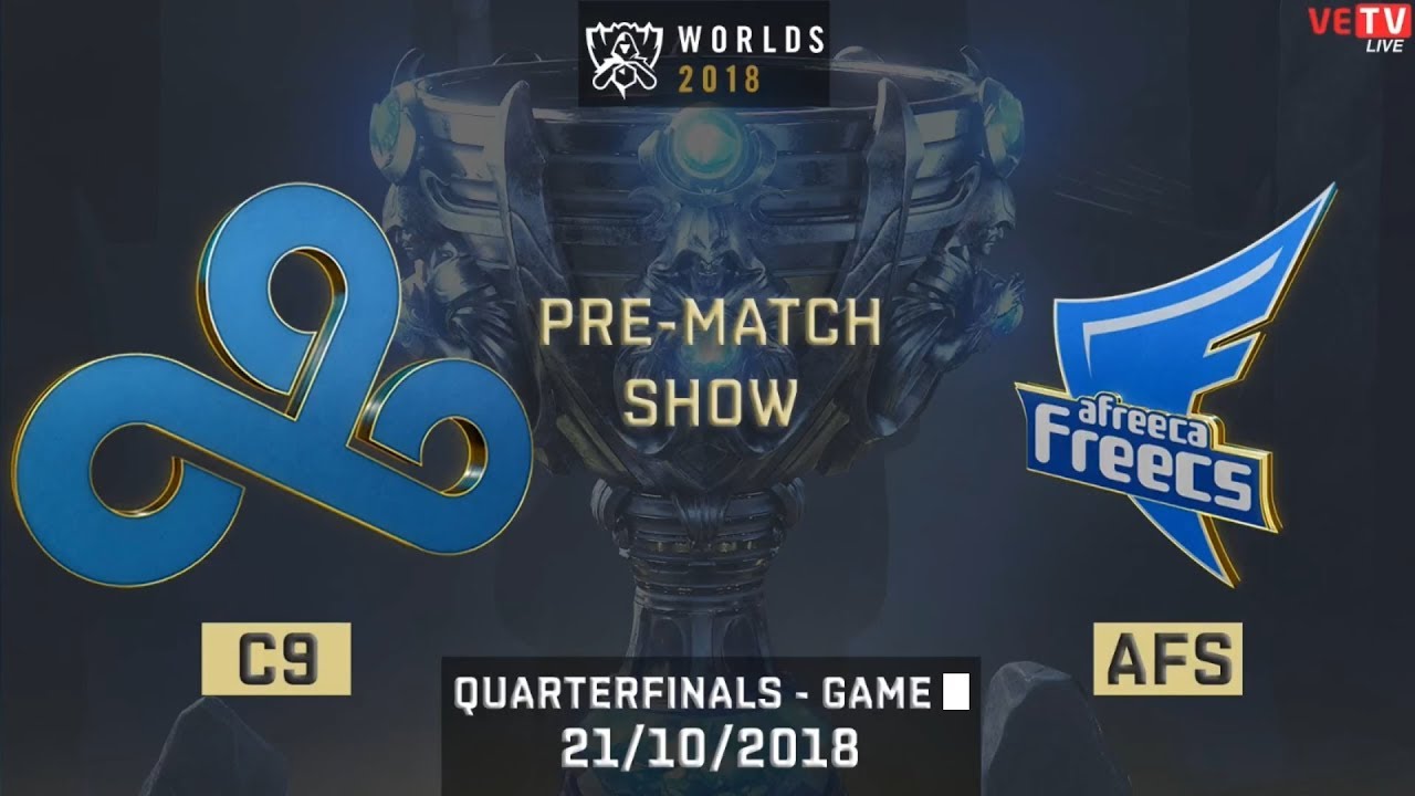 [ C9 vs AFS ] Tứ Kết 3 - Ván 3 | Chung Kết Thế Giới 2018 [ 21.20.2018 ]