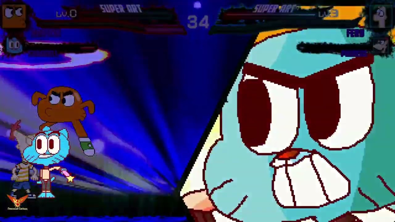 Mugen - Gumball y Darwin vs Phineas y Ferb