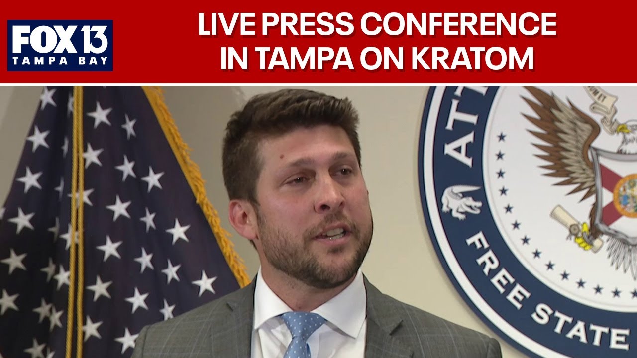 Florida AG Uthmeier discussing 'legal morphine' kratom compound