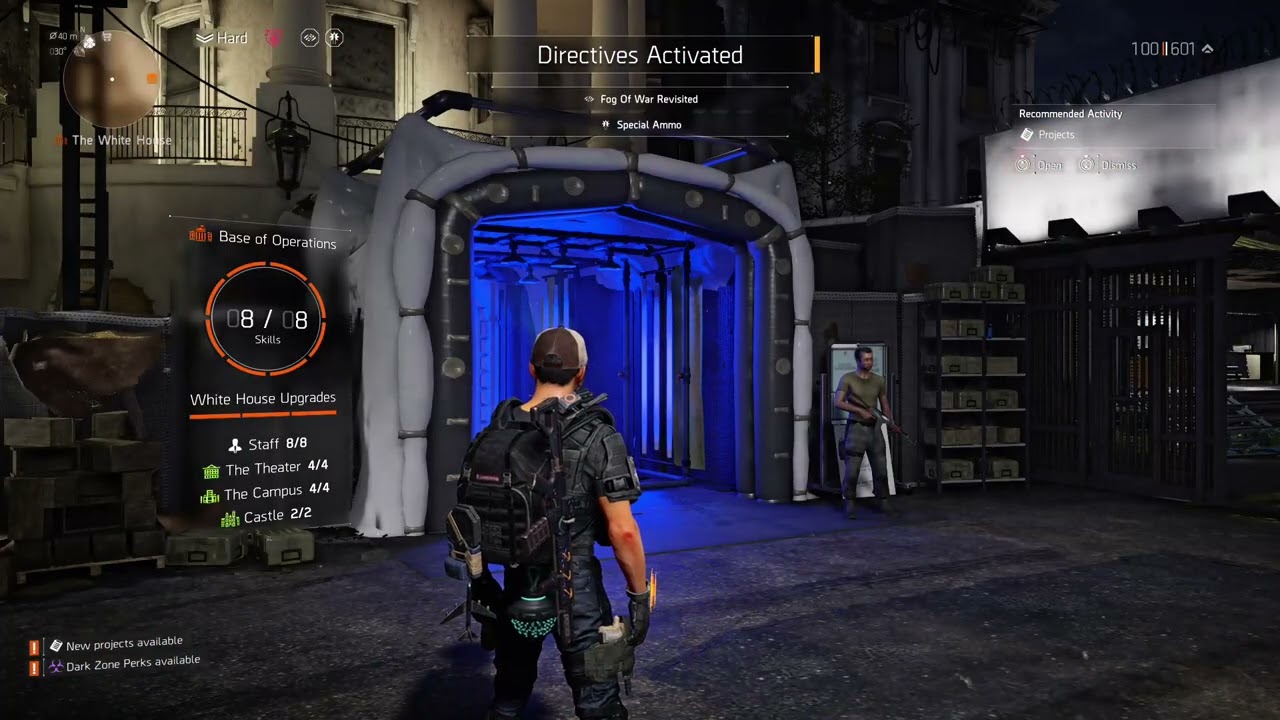 Level 1000 grinding and DZ.