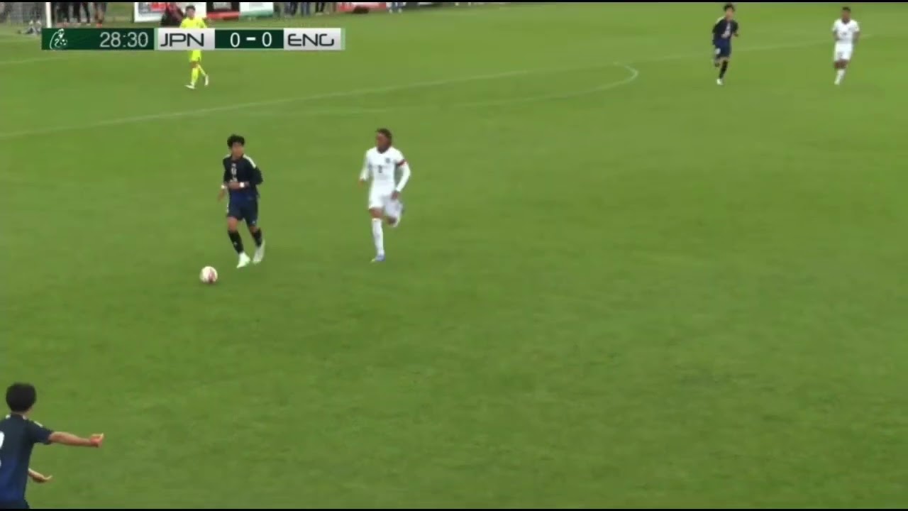 Yoshito Kumada 熊田 佳斗 vs England U16
