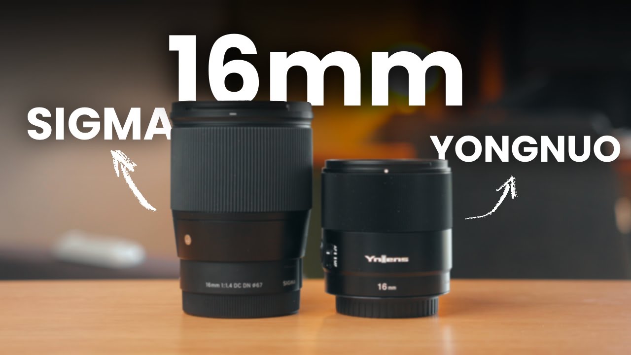 Sigma 16mm vs Yongnuo 16mm - Qual melhor para Sony ZVe10?