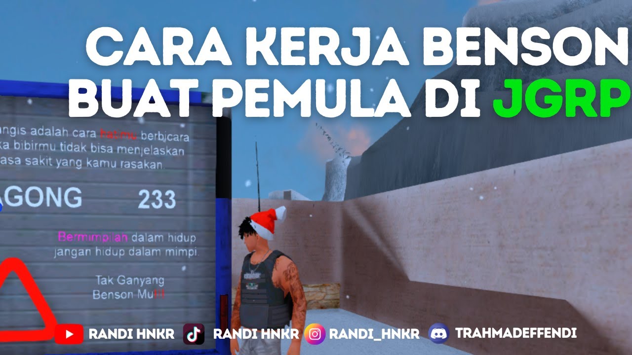 Cara Kerja BENSON Untuk Pemula di Kota JGRP