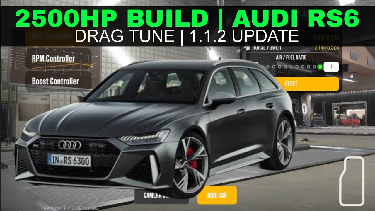 2.500HP Audi Rs6 Drag Tune in CPM2 | cpm 2