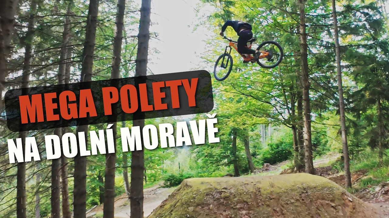 Vyzkoušel jsem novou jumpline na Dolní Moravě...