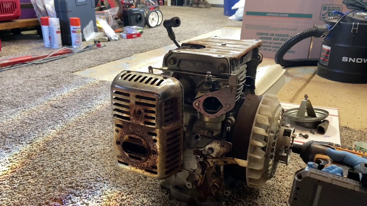 Honda G300 engine brought back after 2 years outside