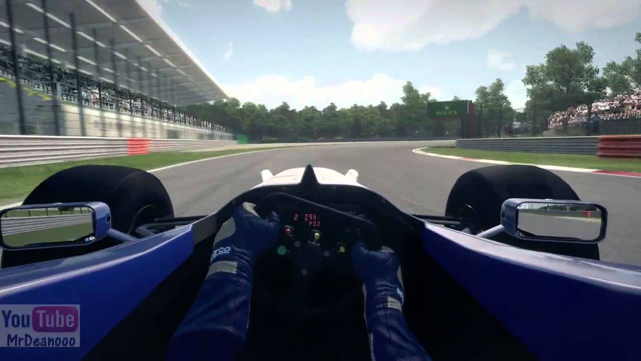 (PC) Codemasters F1 2013 - All 1990's CLASSIC Cars Cockpits using Track IR 5