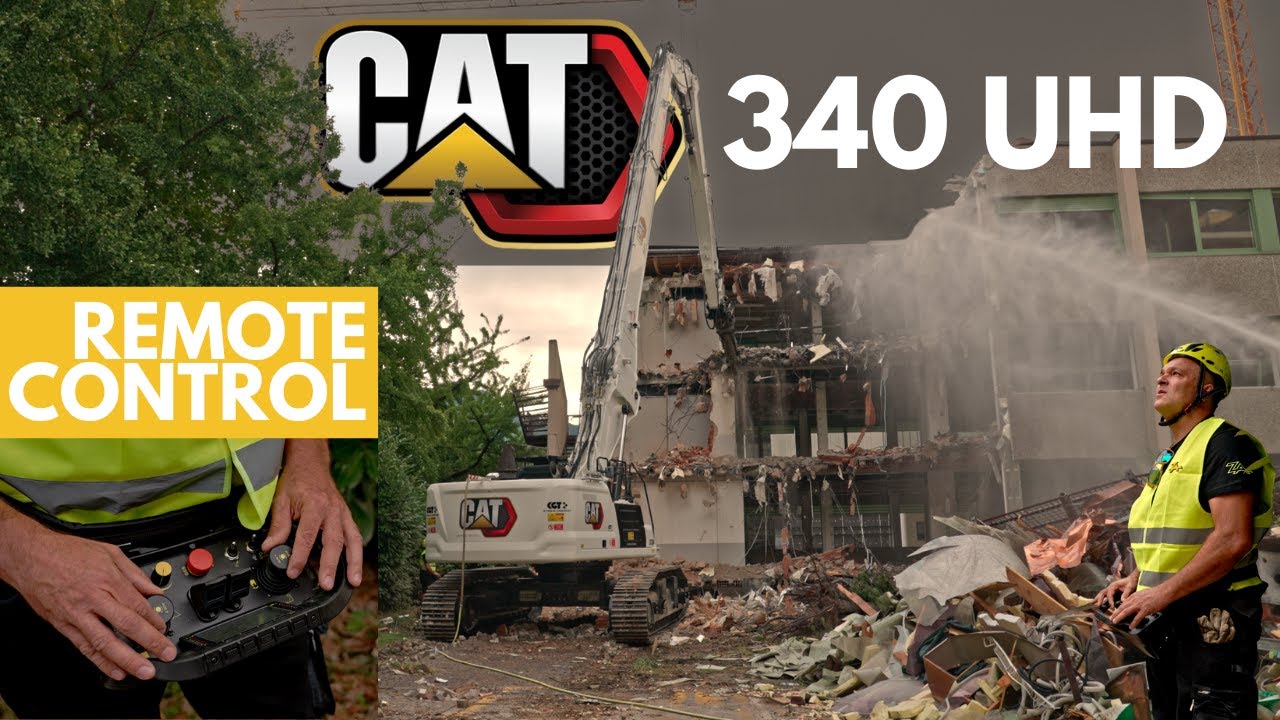 CAT 340 UHD Demolition Remote control