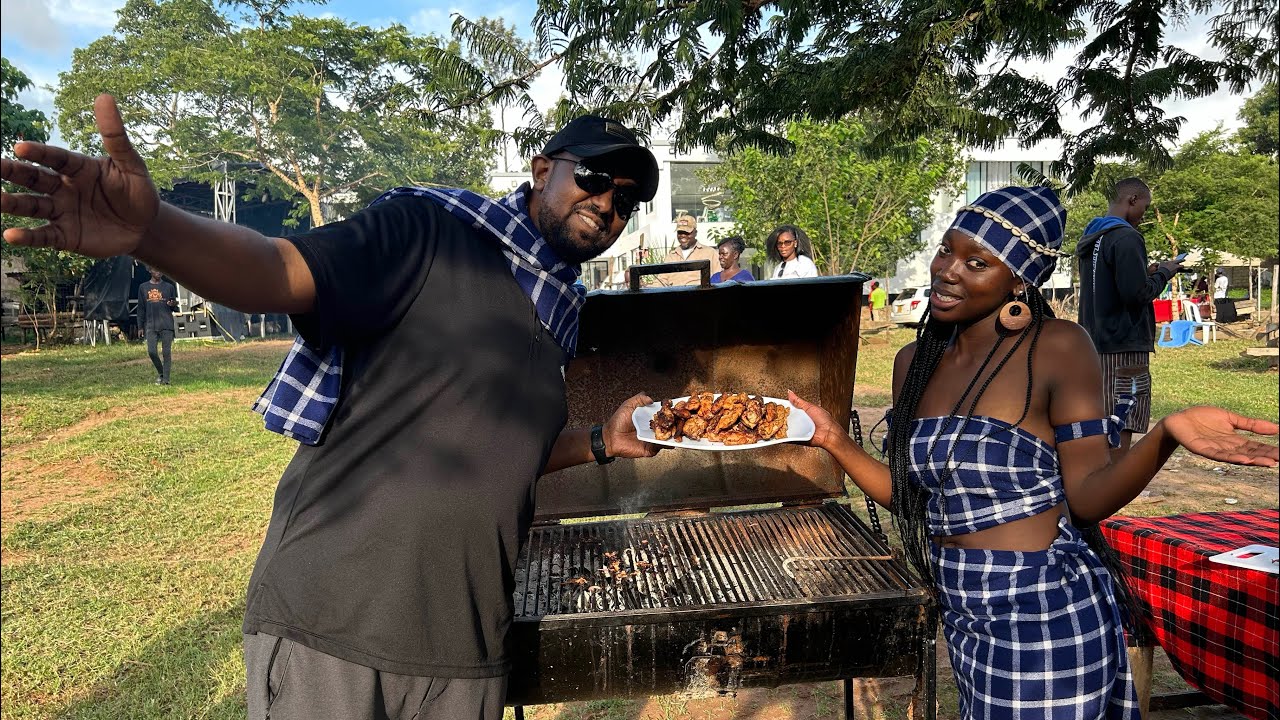 FIRST TIME GRILLING chicken at @iammarwa VILLA FOR USA VVIP GUESTS❤️💯🇺🇸‼️