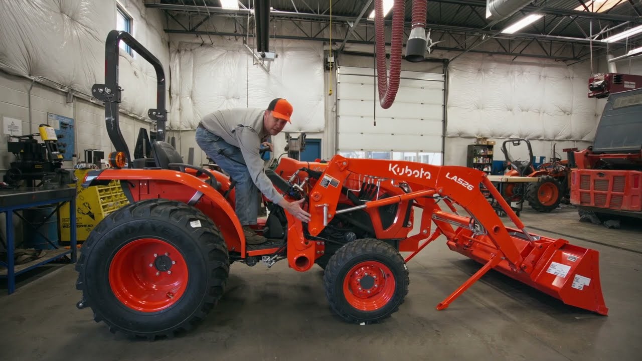 Kubota Loader Removal