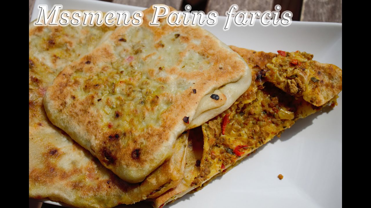{Spécial Ramadan} Pains farcis Mssmen/Mahjouba Par QUELLE-RECETTE