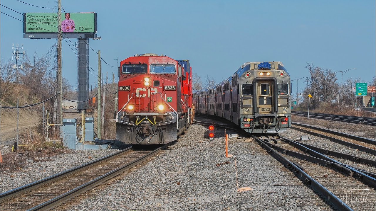 [GMRS] April 21, 2023 | Railfanning at Lachine station, QC