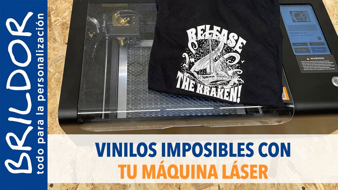 CÓMO CORTAR VINILO TEXTIL CON TU MÁQUINA LÁSER
