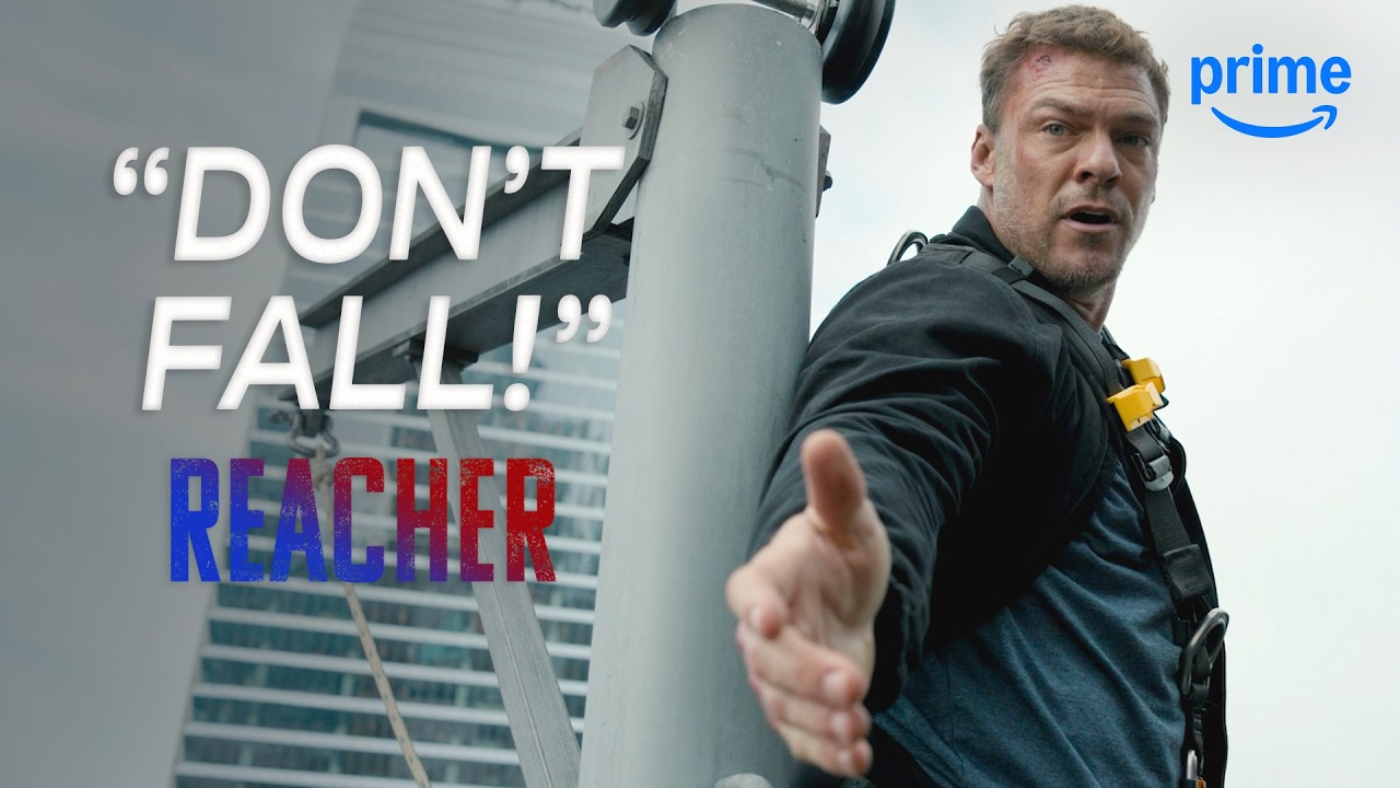 Jack Reacher&rsquo;s High-Stakes Glass Roof Rescue | REACHER Season 4 | Clip | Prime Video