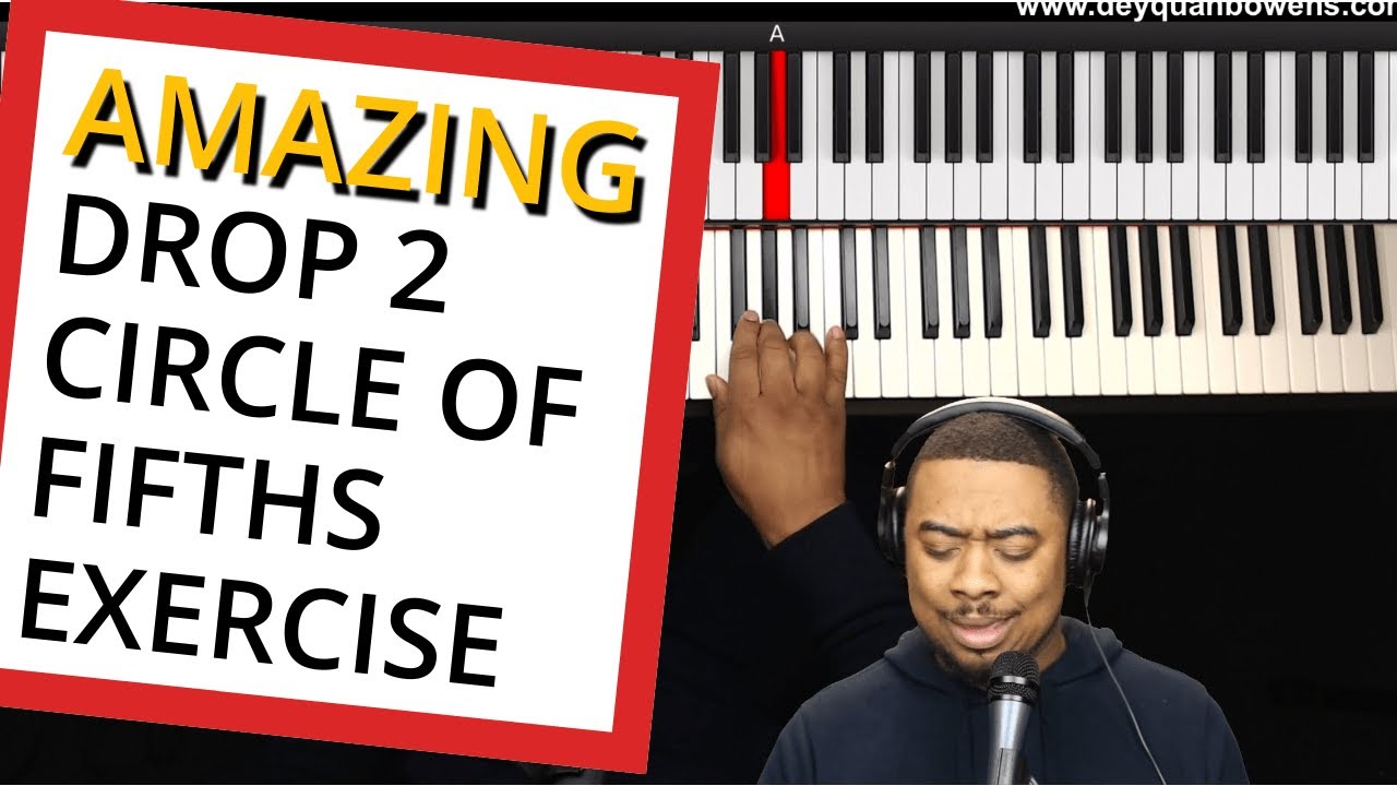 Amazing Drop 2 Circle Of Fifths Exercise | Understanding & Mastering Drop 2's Course (Intermediate)