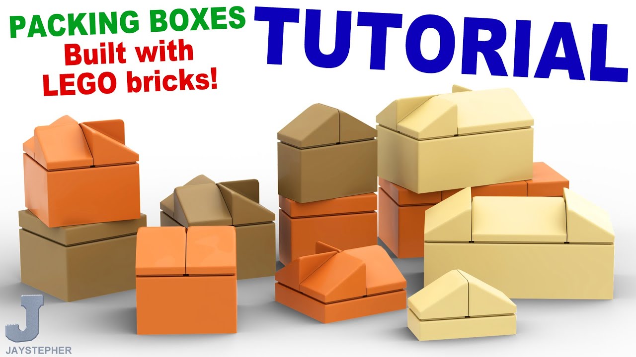 Tutorial On How To Make Packing Boxes Using LEGO Bricks