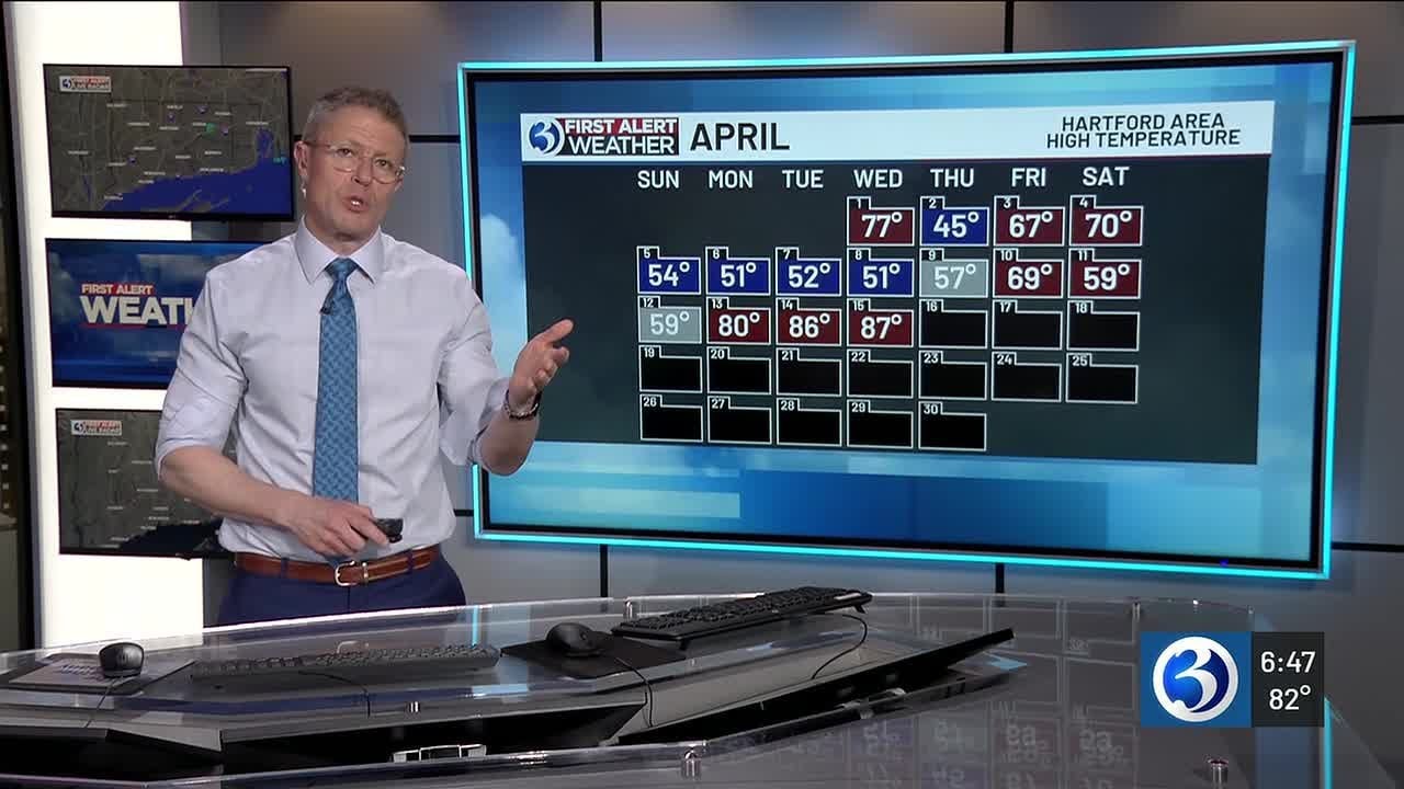 Дополнительный выпуск прогноза погоды First Alert от 15.04.2026, сегмент №3